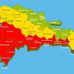 COE coloca 14 provincias en alerta roja por la tormenta tropical Franklin