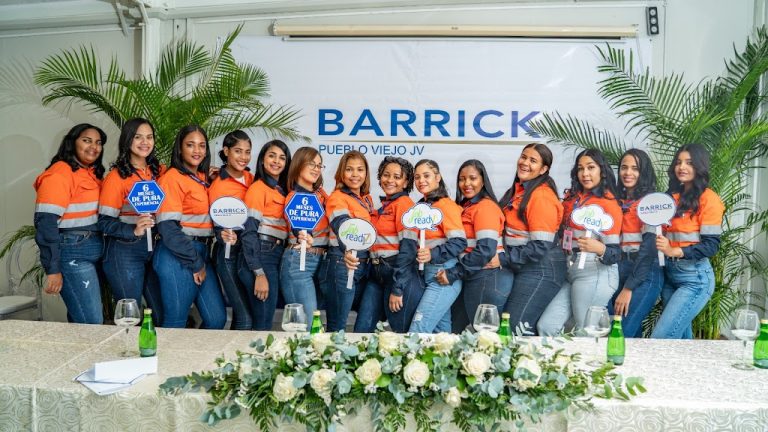 Barrick Pueblo Viejo realiza cuarta graduación de su programa Listos para el Empleo